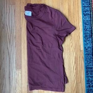 Burgundy for days vintage tee